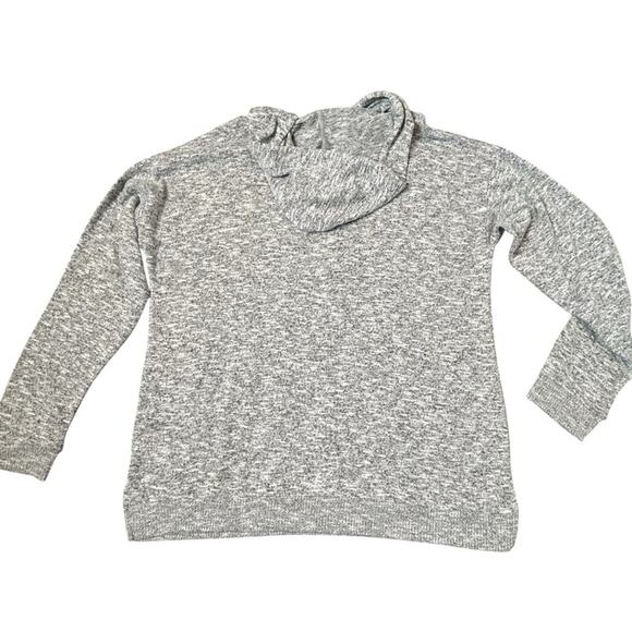 UG Apparel Sweater Hoodie Gray Knit Soft Comfy Oversized Long Womens Size M NWT - Picture 3 of 11